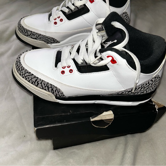Air Jordan 3 Retro Infrared 23 GS  7Y/ Women’s 8.5/398614-123 - Picture 5 of 15